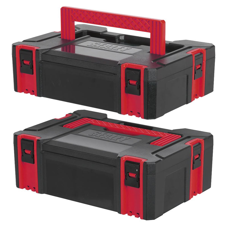 Sealey ABS Stackable Click Together Toolbox - Small AP8130