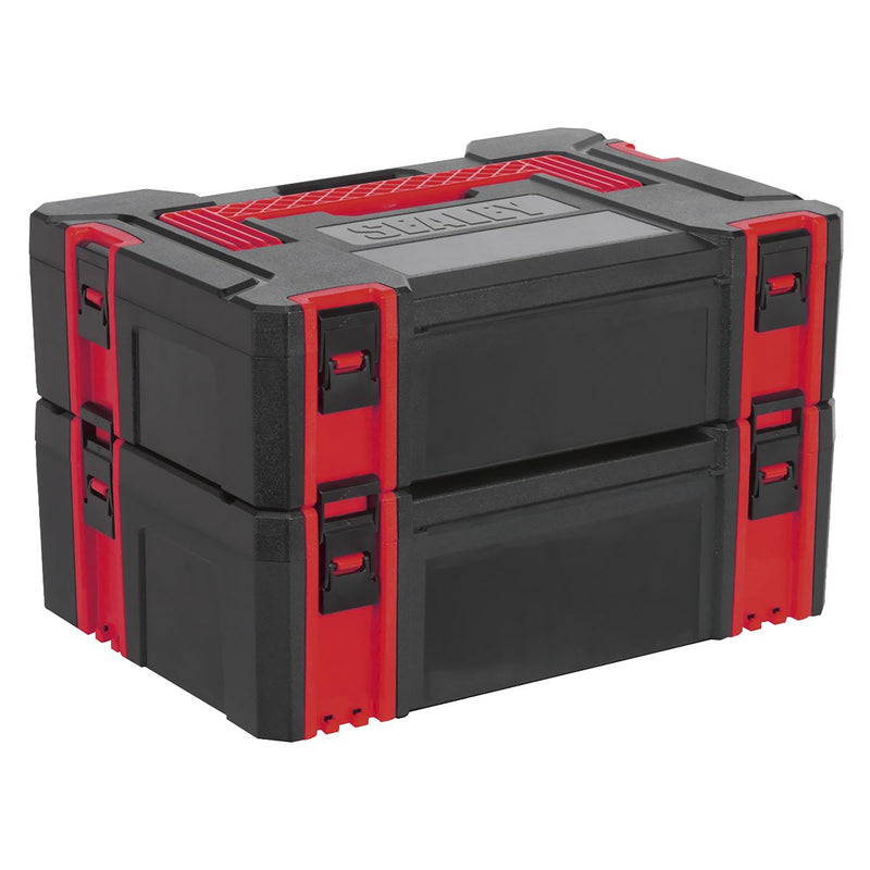 Sealey ABS Stackable Click Together Toolbox - Small AP8130