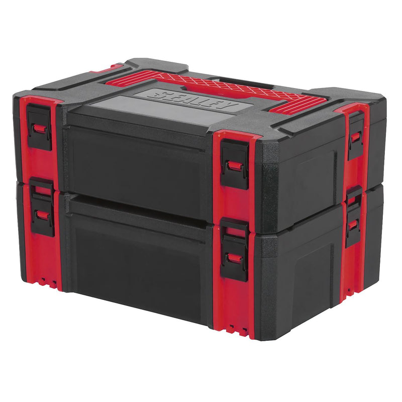 Sealey ABS Stackable Click Together Toolbox - Small AP8130