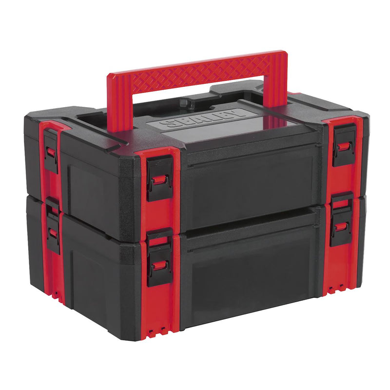 Sealey ABS Stackable Click Together Toolbox - Small AP8130