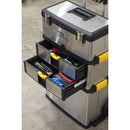 Sealey Mobile Stainless Steel/Composite Toolbox with 3 Compartments AP855