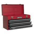 Sealey American PRO&reg; Tool Chest 3 Drawer - Red/Grey AP9243BB