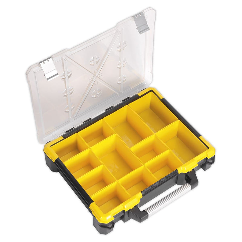 Sealey Parts Storage Case with 12 Removable Compartments 490mm APAS12R