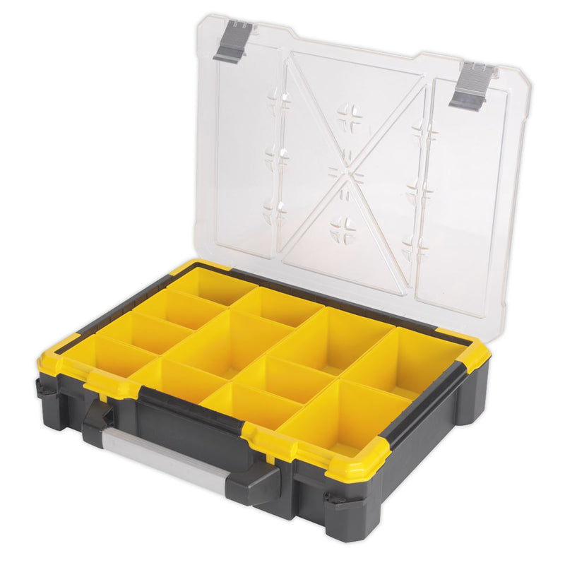 Sealey Parts Storage Case with 12 Removable Compartments 490mm APAS12R