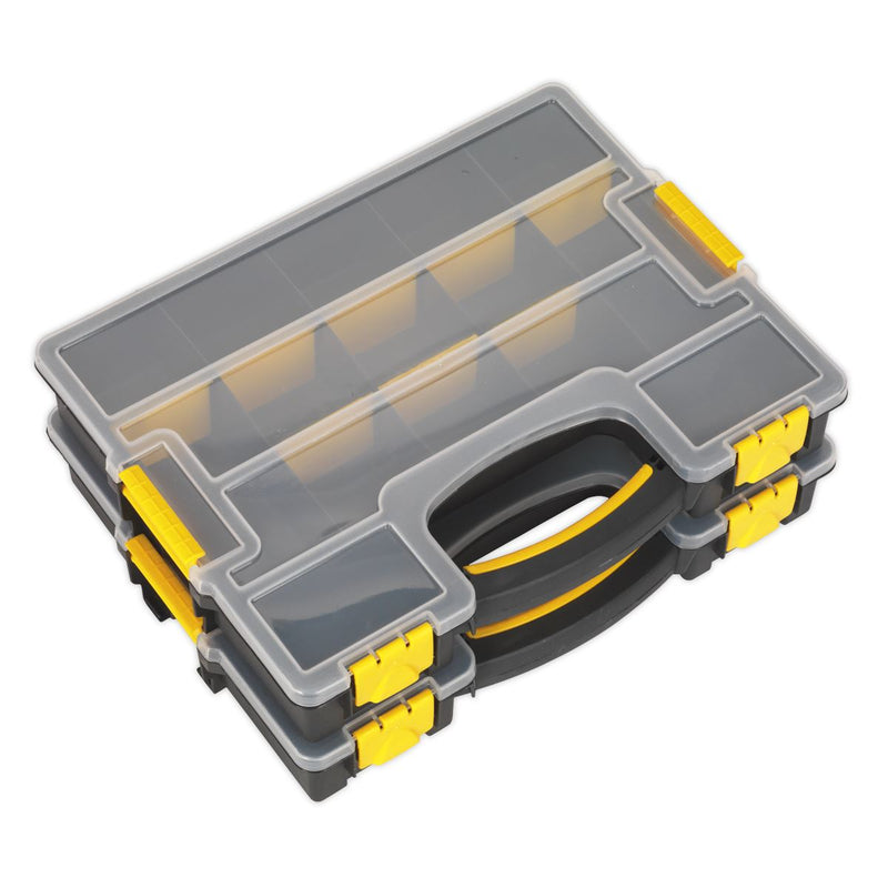 Sealey Stackable Parts Storage Case with Removable Compartments APAS15A