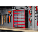 Sealey Cabinet Box 18 Drawer - Red/Black APDC18R