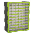 Sealey Cabinet Box 60 Drawer - Green/Black APDC60HV