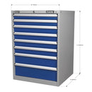 Sealey Premier Industrial&trade; Cabinet 8 Drawer API7238