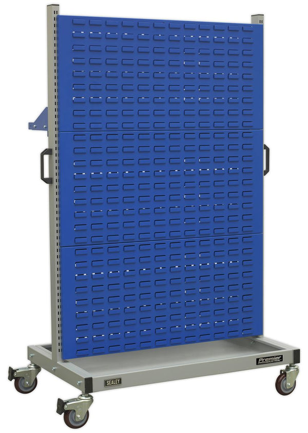 Industrial Mobile Storage System with Shelf