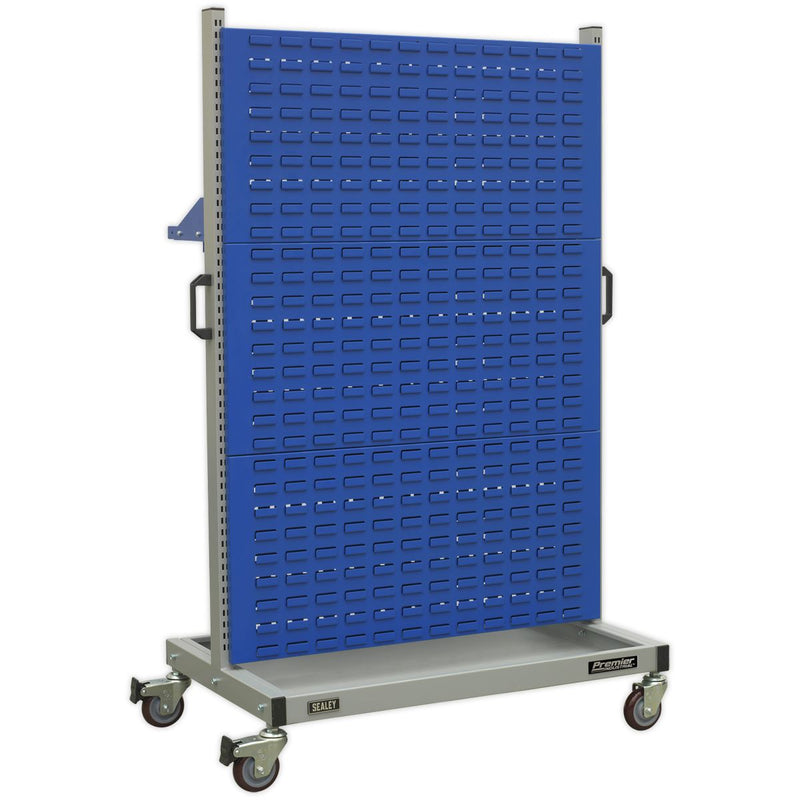 Industrial Mobile Storage System with Shelf