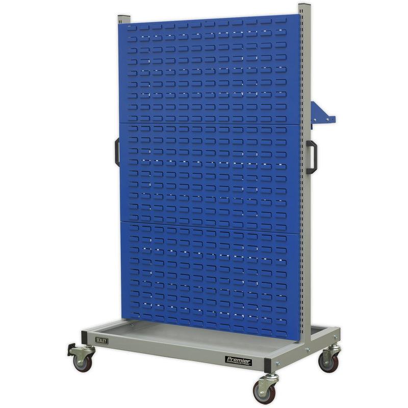 Industrial Mobile Storage System with Shelf