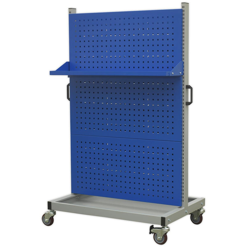 Industrial Mobile Storage System with Shelf