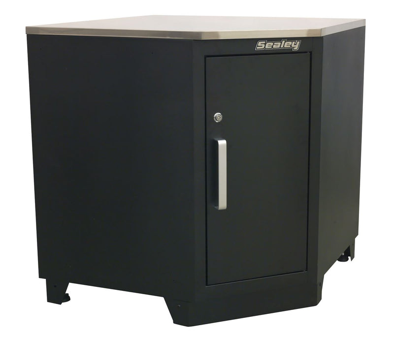 Sealey Premier&trade; Heavy-Duty Modular Corner Floor Cabinet 930mm APMS15