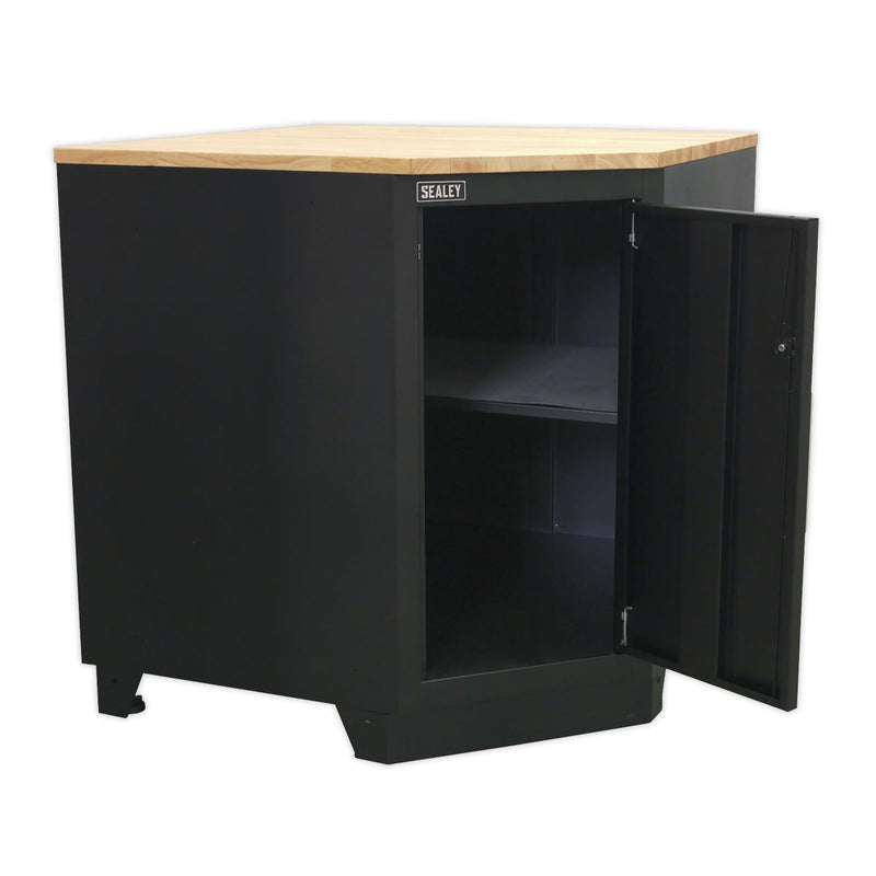 Sealey Premier&trade; Heavy-Duty Modular Corner Floor Cabinet 930mm APMS15