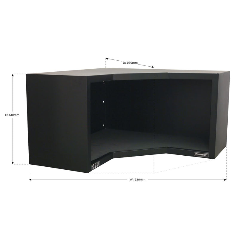 Modular Corner Wall Cabinet 930mm Heavy-Duty