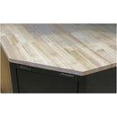 Sealey Premier&trade; Hardwood Corner Worktop 930mm APMS18