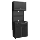 Sealey Superline PRO&reg; Rapid-Fit Modular Wall & Base Cabinet with Drawer APMS2HFPD