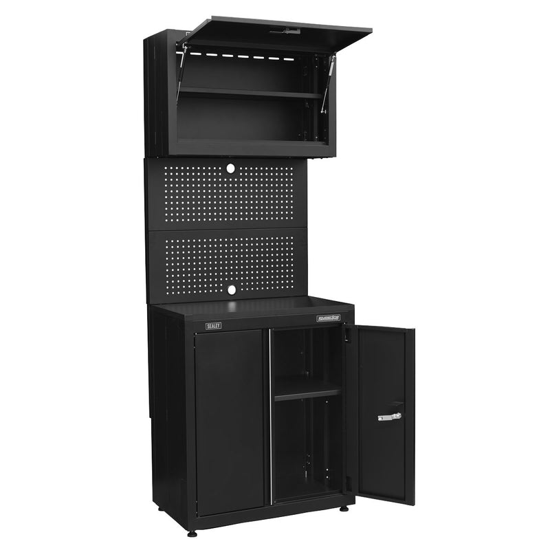 Rapid-Fit 2 Door Cabinet & Wall Cupboard