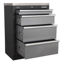 Sealey Superline PRO&reg; Modular Cabinet 4 Drawer 680mm APMS51