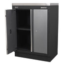 Sealey Superline PRO&reg; Modular Floor Cabinet 2 Door 680mm APMS52