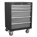 Sealey Superline PRO&reg; Modular Mobile Cabinet 5 Drawer 650mm APMS58