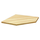 Sealey Superline PRO&reg; Pressed Wood Worktop for Modular Corner Cabinet 865mm APMS60PW