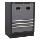 Sealey Superline PRO&reg; Modular Reel Cabinet 3 Drawer 680mm APMS63