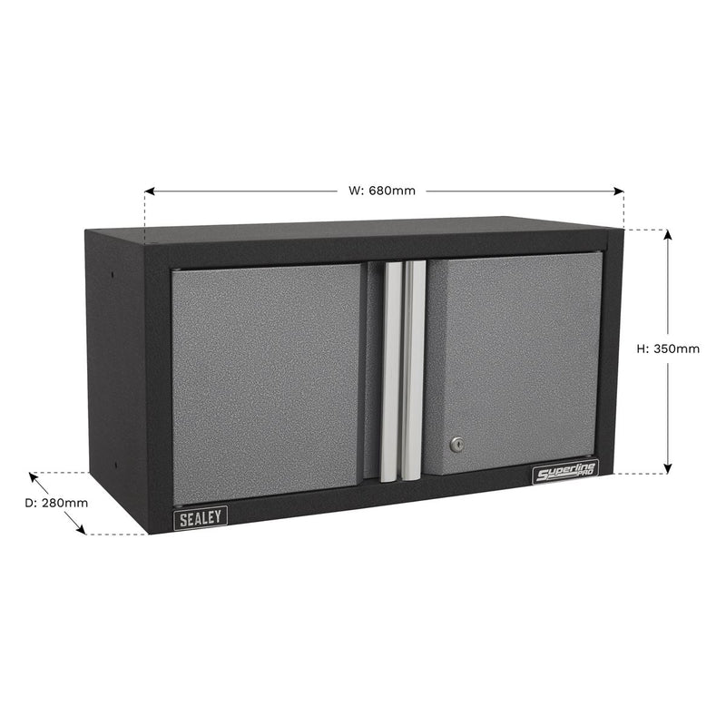 Modular Wall Cabinet 2 Door 680mm