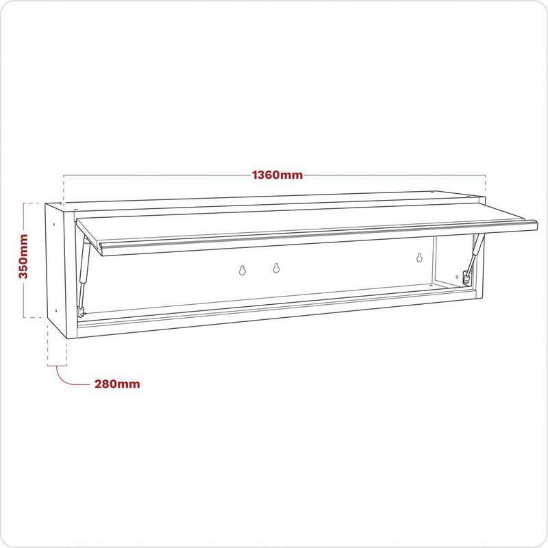 Modular Wall Cabinet 1360mm