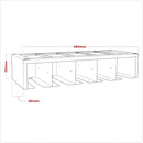 Sealey Superline PRO&reg; Modular Power Tool Rack 680mm APMS69