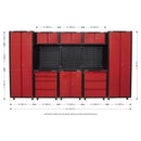 Sealey American PRO&reg; Storage System 3.3m APMS80COMBO1