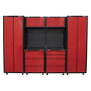 Sealey American PRO&reg; Storage System 2.6m APMS80COMBO2
