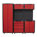Sealey American PRO&reg; Modular Storage System 2.0m APMS80COMBO3