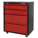 Sealey American PRO&reg; Modular Cabinet with Worktop 4 Drawer 665mm APMS84