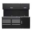 Sealey Premier&trade; Storage System with Stainless Worktop 2.33m APMSCOMBO4SS