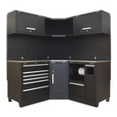 Sealey Premier&trade; Corner Storage System with Stainless Worktop 1.71m APMSCOMBO6SS
