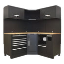 Sealey Premier&trade; Corner Storage System with Hardwood Worktop 1.71m APMSCOMBO6W