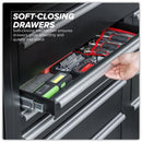 Sealey Premier&trade; Storage System with Stainless Worktop 3.55m APMSCOMBO7SS