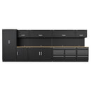 Sealey Premier&trade; Storage System with Hardwood Worktop 5.58m APMSOAK
