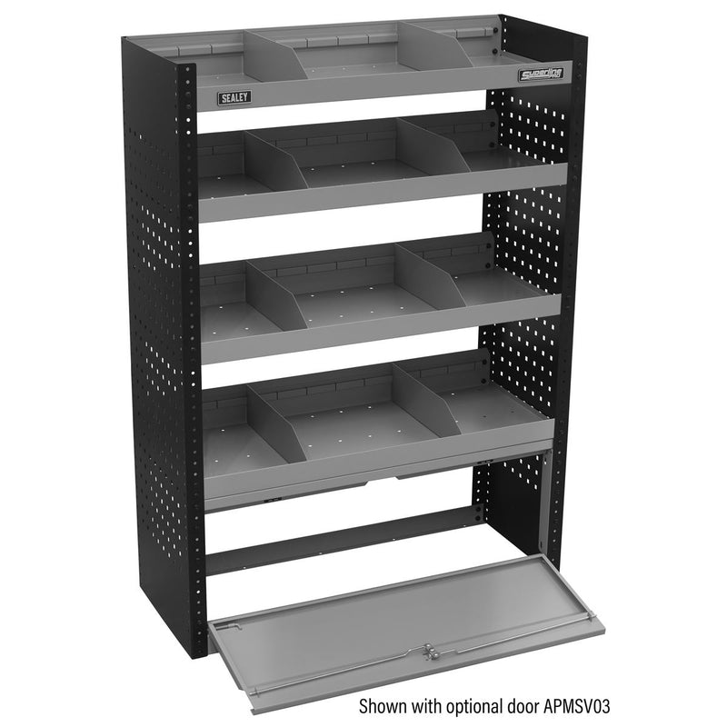 Modular Flat Shelf Van Storage Unit 925mm