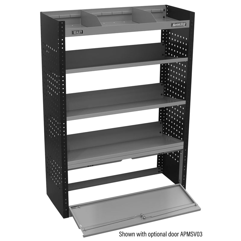 Modular Slanted Shelf Van Storage Unit 925mm