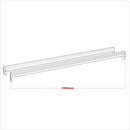 Sealey 2250mm Cross Beam Tube 1000kg Capacity - Pair APRT2252