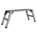 Sealey Aluminium 2-Tread Folding Platform - EN 131-4 APS2