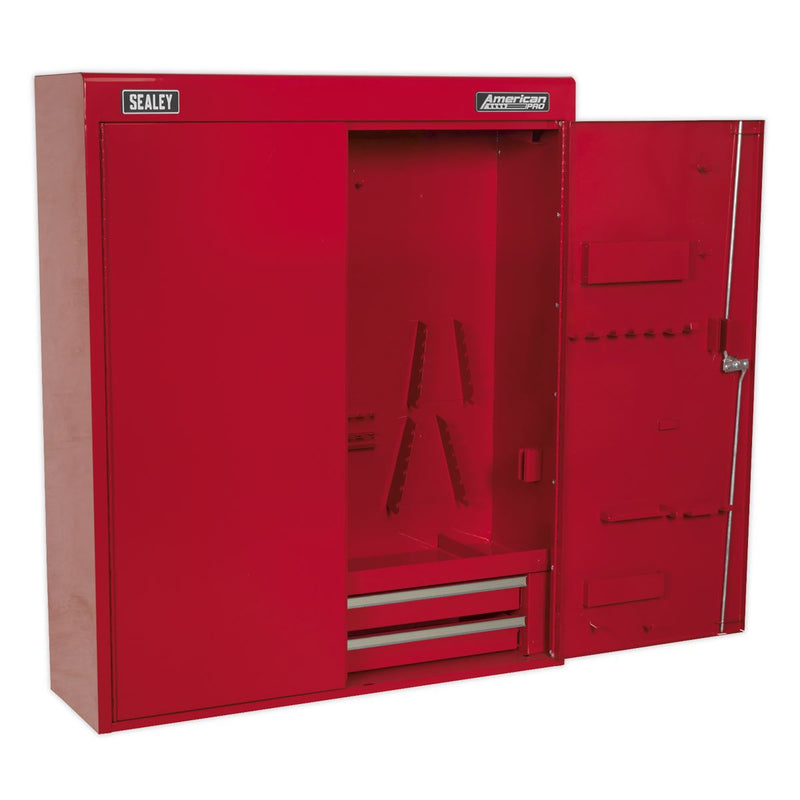 Wall Mounting Tool Cabinet with 2 Drawers