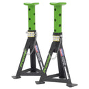 Sealey Premier Axle Stands (Pair) 3 Tonne Capacity per Stand - Green AS3G
