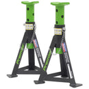 Sealey Premier Axle Stands (Pair) 3 Tonne Capacity per Stand - Green AS3G