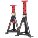 Sealey Premier Axle Stands (Pair) 3 Tonne Capacity per Stand - Red AS3R
