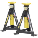 Sealey Premier Axle Stands (Pair) 3 Tonne Capacity per Stand - Yellow AS3Y