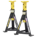 Sealey Premier Axle Stands (Pair) 3 Tonne Capacity per Stand - Yellow AS3Y