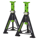 Sealey Premier Axle Stands (Pair) 6 Tonne Capacity per Stand - Green AS6G